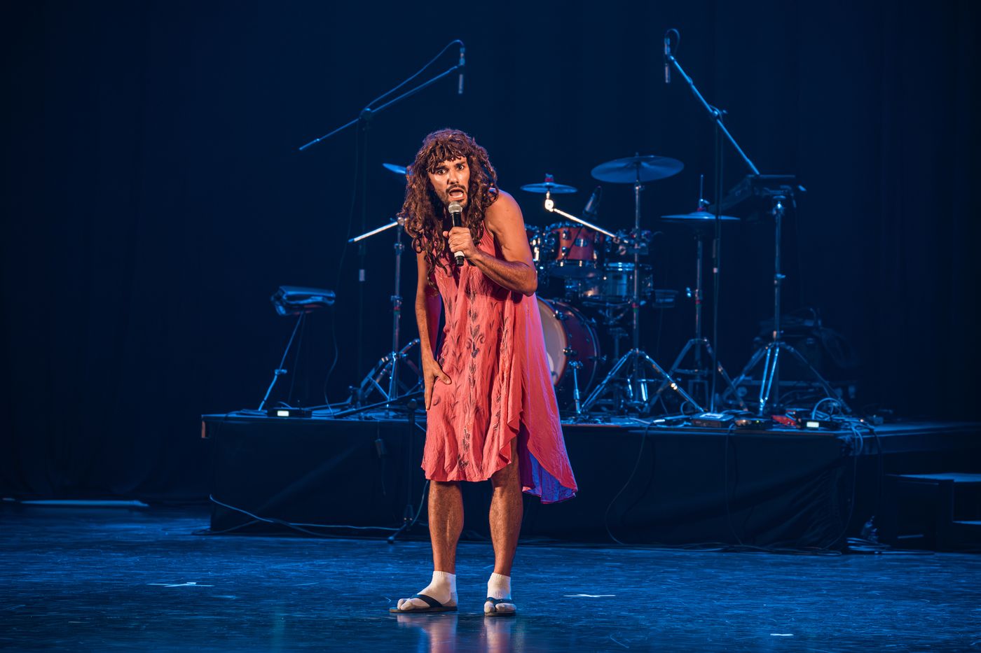 La Glady en escena