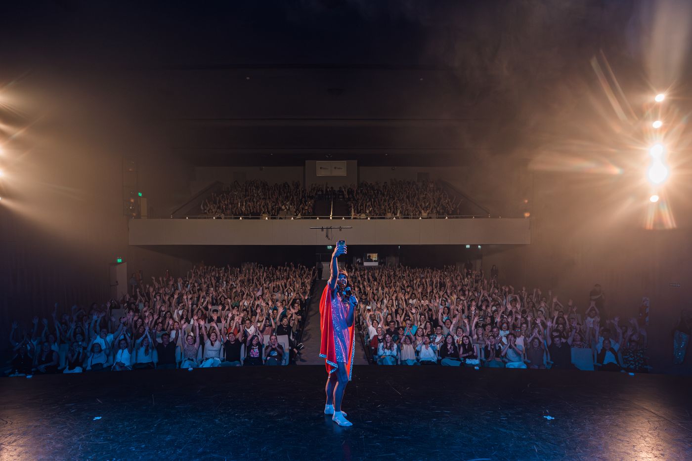 Sala llena en el Teatro Sarmiento